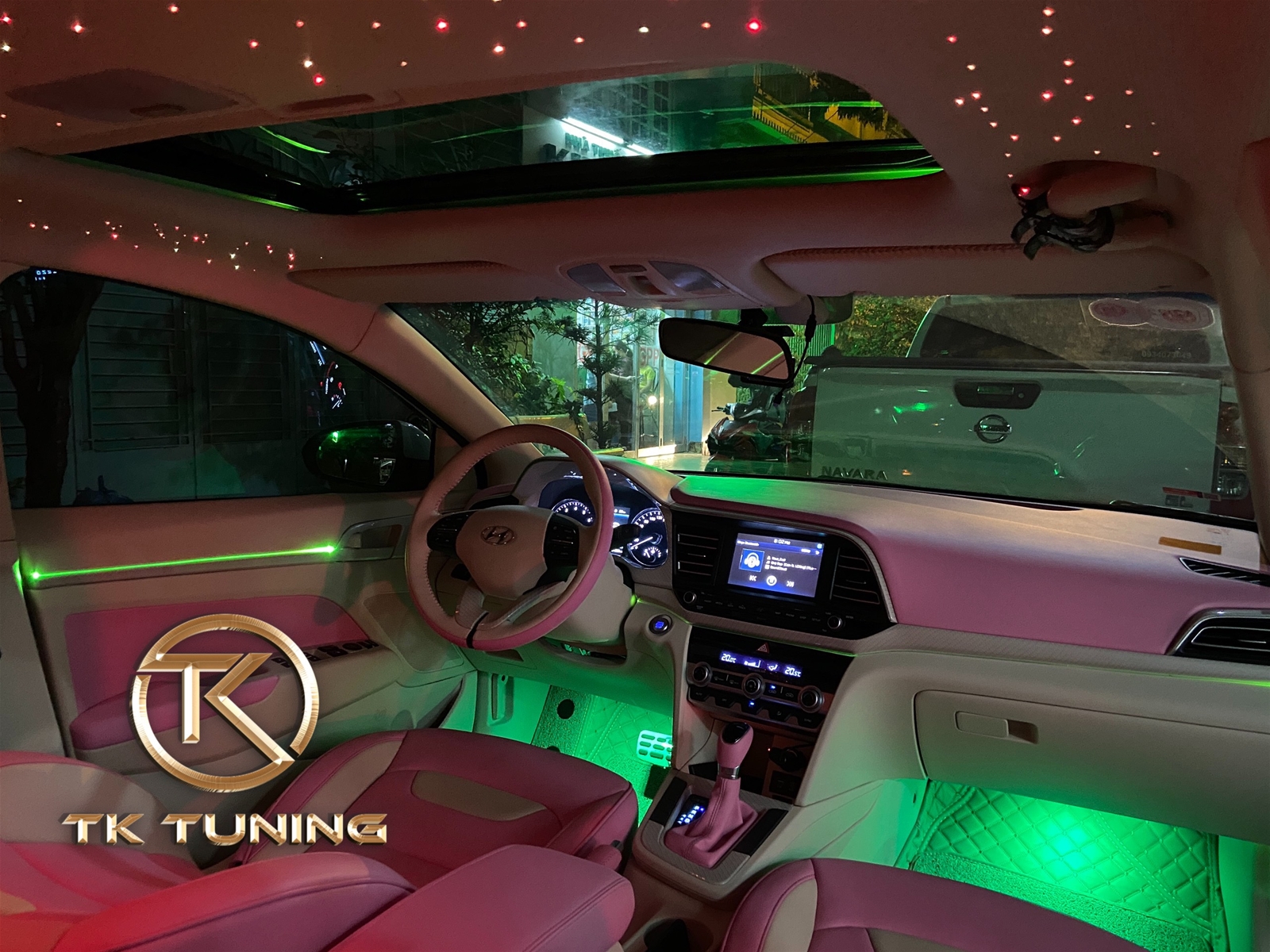 độ nội thất xe kia morning tại tphcm